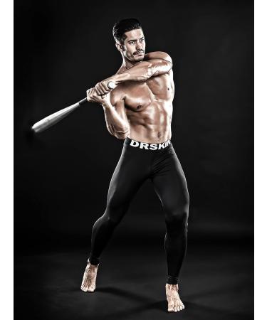 DRSKIN Men's Compression Pants Tights Leggings - Large Classic B01 - Buy Online on GoSupps.com