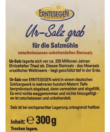  Erntesegen Ur-Sel coarse salt for the salt mill 6 x 300 g - Buy Online on GoSupps.com