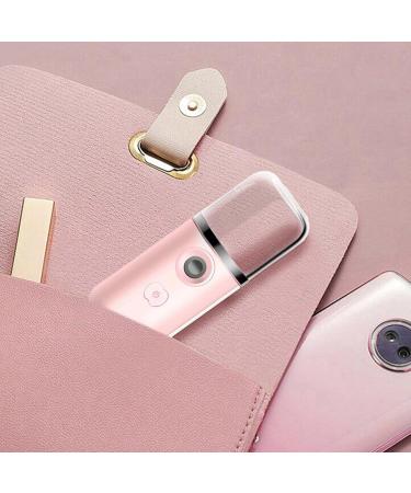 Nano Mister for Lash Extensions - Sprayer Mister Hydrating Portable Eyelash Aftercare Tool - Rechargeable Face Steamer for Lash Salon Make-Up & Skincare Treatments Pink - Buy Online on GoSupps.com
