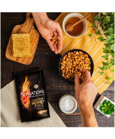 Flavoured Peanut Mix Bundle with Sensations Honey & Salt Peanut 145g and Sensations Mexican Smoked Chilli Peanuts 150g (2 Pack) - Buy Online on GoSupps.com