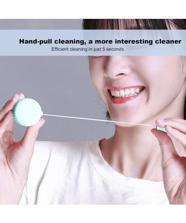 Portable Contact Lens Cleaner Washer - Manual Cleaning Case with Tweezers for Travel & Home | Green | International Shipping - Buy Online on GoSupps.com