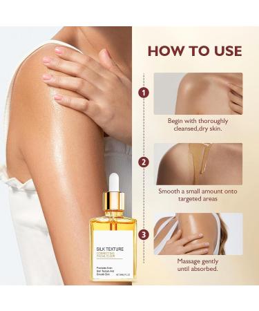 GOLD Silk Body Oil Silk Body Oil Perfume Oil Bath & Shower Oi-l for Smooth and Hydrated Skin Refreshing Non-greasy Infused with Shea Butter Coconut Oi-l Vitamin E - Buy Online on GoSupps.com