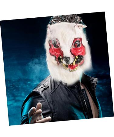 minkissy The Mask Masquerade Mask Halloween Mask Cosplay Mask Animals Mask for Party Mask Prop Funny Mask Decorative Fox Mask Creative Mask Unique Mask Party Mask Emulsion Apparel Make up - Buy Online on GoSupps.com