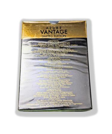 AZURE VANTAGE LIMITED EDITION POUR HOMME DESIGNER EDT 3.4 OZ. EAU DE PARFUM Woody Chypre fragrance for Men. - Buy Online on GoSupps.com