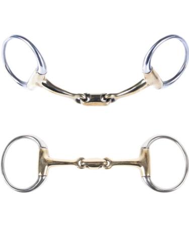 Harry's Horse olive head bridle GB double broken oval size:12.5
