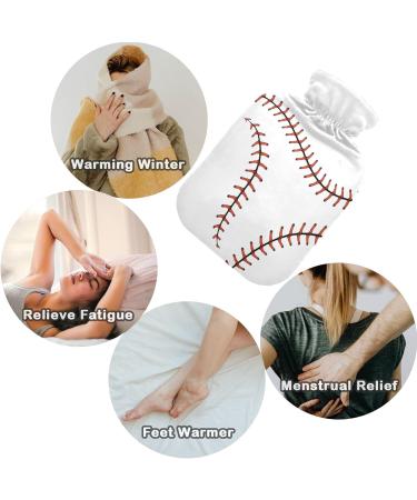 NAANLE Baseball Softball Heat Bottle 2L Transparent Warm Water Flap for Bed Hand & Feet Relief | Pain Relief & Cold Therapy - Buy Online on GoSupps.com