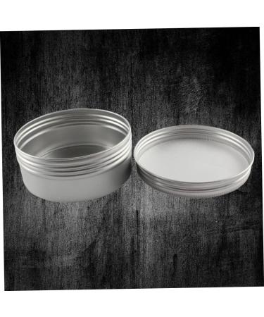 NUSITOU Box Travel Jars for Creams Aluminum Wallet Salve Jar Tins Aluminum Tin Containers Empty Cream Jar Aluminum Cans Round Tea Tin Face Night Cream Face Cream Jars Screw Lid Round Tin medium Silver - Buy Online on GoSupps.com