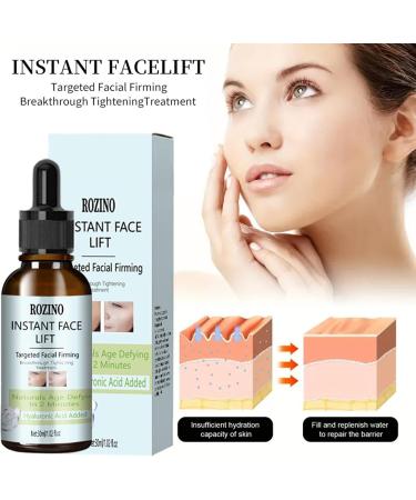  Eastuy Instant Facelift Essence | Moisturizer for Dry Skin Light and Non-Greasy Lightening Facial Essence 30ml for Even Complexion Pimple Control Reduces Dullness Eastuy - Buy Online on GoSupps.com