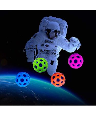 May Huang 6-Piece Astro Jump Ball Set - High Spring Bouncing Balls for Kids | Planet Baums Colorful Mini Rumball Toy | Perfect for Parties & Fun! - Buy Online on GoSupps.com