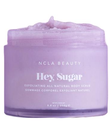 NCLA - Hey  Sugar Natural Body Scrub | Clean  Natural  Non-Toxic Beauty (Birthday Cake)