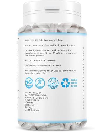 Marine Collagen Peptide Tablets 1200MG - 6 Month Supply - 180 High Strength Hydrolyzed Tablets for Skin, Hair, Muscle & Joints - Buy Online on GoSupps.com