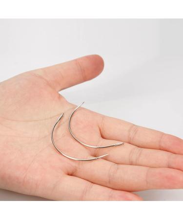 Professional Hair Extension Needle and Thread Set - 10 Needles & 3 Black Weave Threads for Wig Making and Hair Extensions - Buy Online on GoSupps.com