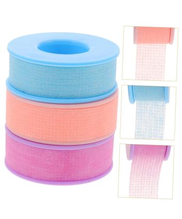 Healeved 12 Rolls Eyelash Tape Eyeshadow Tool Colorful Duct Tape Adhesive Fabric Lash Tape Lash Extension Supplies Tape for Eyelash Lash Extension Tape Eyelash Tape Rubber Ring - Buy Online on GoSupps.com