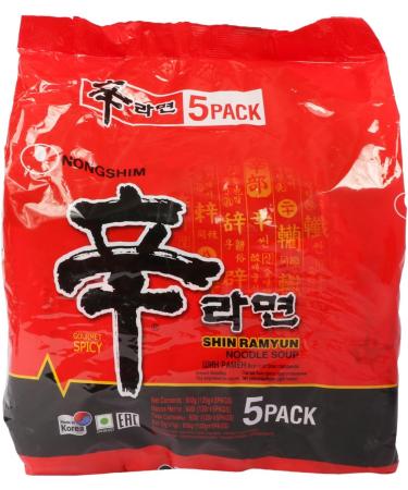 Nongshim Shin Ramyun Korean Style Instant Noodles 600g - Buy Online on GoSupps.com