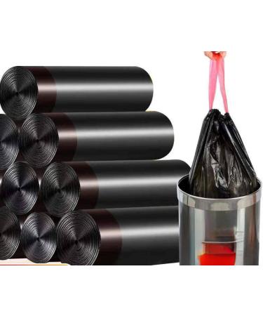Drawstring Thickened Portable Kitchen Household Automatic Closing Garbage Bag Flat mouth style - Buy Online on GoSupps.com