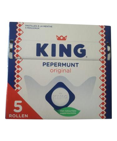 76 onces Poids total | 220 grammes Total King Mints | N erlandais Mint | Rouleaux Originaux De Menthe Poivr e Roi | Menthe Poivr es N erlandaises | 7