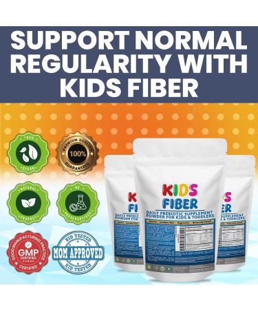 Kids Fiber for Constipation Relief Prebiotics for Children Toddler Fiber Supplement Mild Sweetness Fiber Powder for Kids Gut Health for Regularity & Softness 60 Servings - Buy Online on GoSupps.com