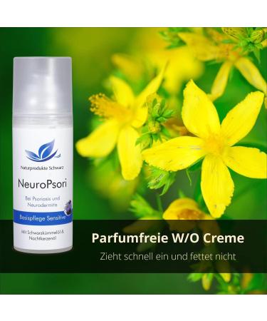  Naturprodukte Schwarz Natural or black Neuro psori Basis Sensitive Care Cream for Neurodermatitis - Buy Online on GoSupps.com