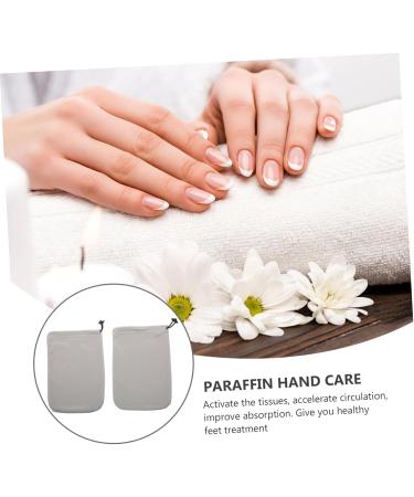 Healeved 1 Pair Wax Thermal Insulation Gloves Hand Spa Mittens Wax Warmer Gloves Wax Bath Mittens Mittens Paraffin Mittens Plush Miss Accessories - Buy Online on GoSupps.com