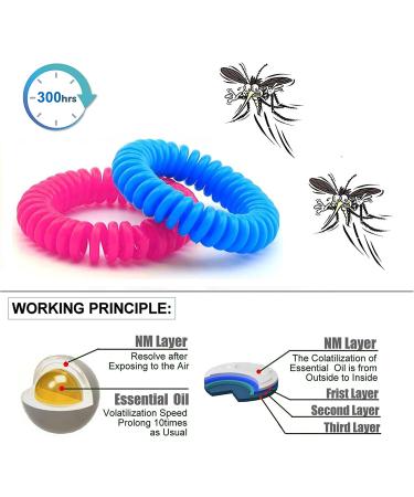 240 Pcs Natural Mosquito Repellent Stickers for Kids & Adults + 5 Pack Bracelets - Ideal for Outdoor Camping & Travel - Buy Online on GoSupps.com