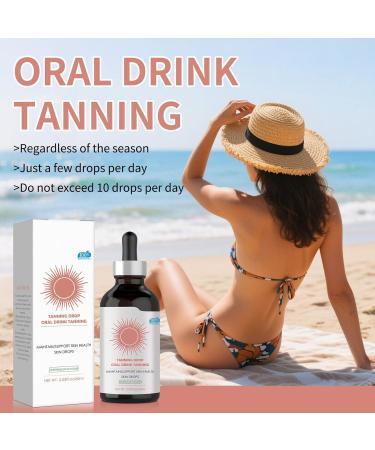 Self Tanning Drops for Face Concealer with Tan Effect | Moisturizing & Gentle Natural & Deep Skin Tone Bronzer for Men and Women - Use on Body Back & Face - Buy Online on GoSupps.com