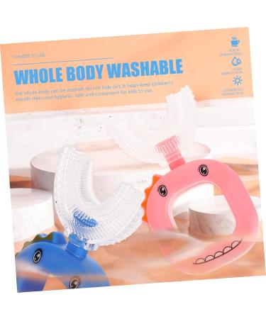 Gleavi U-Shaped Toothbrush for Kids | Childrens Tooth Cleaning Tool | Easy Mouth Cleaner & Car Toothbrush - Buy Online on GoSupps.com