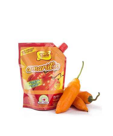Sibarita Aji Amarillo Pepper Sauce - Peruvian Yellow Chili Paste - Non-Spicy - 250g/8.82oz (1 Pack) - Buy Online on GoSupps.com