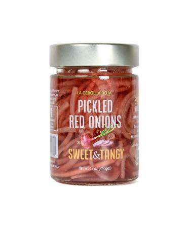 La Cebolla Roja Sweet & Tangy Pickled Red Onions, 11.3 OZ