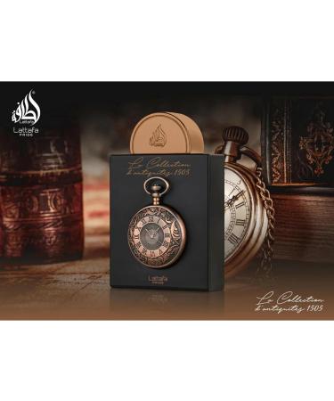 Lattafa Pride La Collection D'antiquites 1505 (Watch) Eau de Parfum Spray for Unisex 3.4 Ounce 3.4 Fl Oz (Pack of 1) - Buy Online on GoSupps.com
