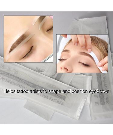 Guapa 6 Pairs Disposable Brow Shaping Stickers - Airbrush Microblading Mapping Tape for Perfect Brows - International Shipping Available - Buy Online on GoSupps.com