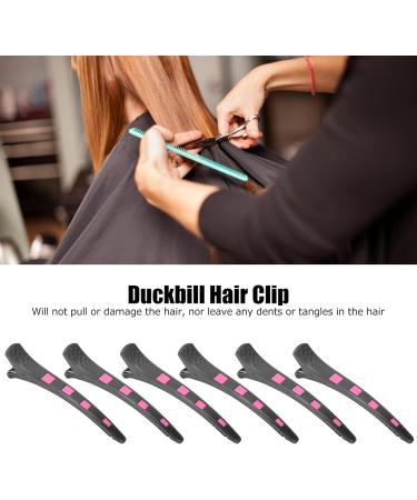 Duckbill Hair Clip Sectioning Clips Safe for Haircut for Applying Facial for Salon Hair Styling(Purple) - Buy Online on GoSupps.com
