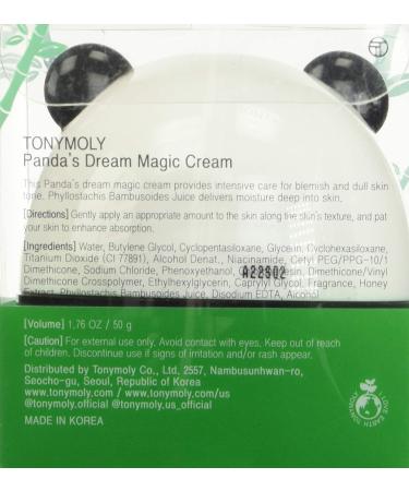 Tony Moly Panda's Dream Magic Cream 1.76 oz - Hydrating & Brightening Moisturizer - Buy Online on GoSupps.com