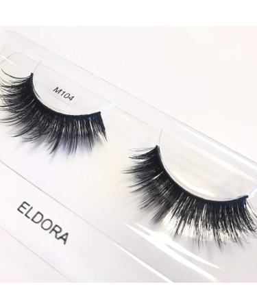 Eldora False Eyelashes M104 Multi-Layered