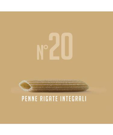 La Molisana Whole Wheat Penne Rigate N.20 500 Grams - Buy Online on GoSupps.com