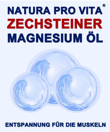 Zechsteiner Magnesium Oil 1L - Dermatologically Tested Natural & Pure for Muscle Relaxation Fatigue Relief & Wellness - Ideal for Magnesium Deficiency - Buy Online on GoSupps.com