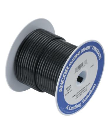 Ancor Marine Grade Primary Wire and Battery Cable 25 Feet 6 Awg Black