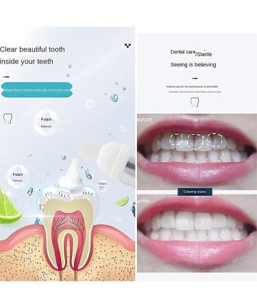 Fluoride-Free Whitening Toothpaste Foam - 3PCS Mousse Cleansing & Stain Removal with Baking Soda | 60ml - Buy Online on GoSupps.com