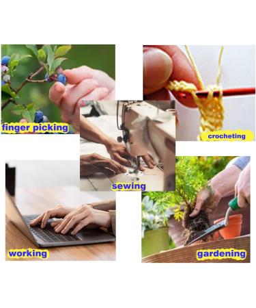 Rubber Finger Cots (20 PCS) - Silicone Finger Tips for Nail Guitar, Thumb Guard Protector Gloves - Finger Sleeves for Cutting - Fingertip Covers - Buy Online on GoSupps.com