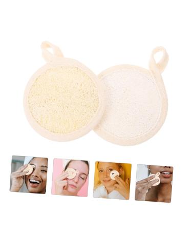 FRCOLOR 4 Pcs Exfoliating Pads - Loofah Face Brush & Dead Skin Remover - Facial Massager & Bath Scrubber Sponge - Buy Online on GoSupps.com