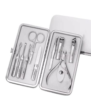 Nail Clippers Set 9-Piece Household Trimming Nail Clippers Set Pedicure Nail Clippers Men and Women Manicure Tools Nail Clippers Nail Care kit