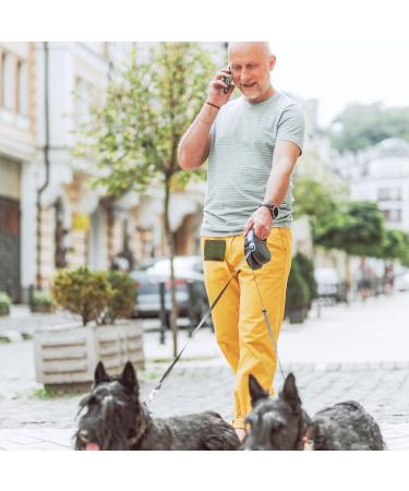 Fanshionide Dog Training Treats Bag - Army Green | Portable Puppy Training Bags with Carabiners for Easy Use - Buy Online on GoSupps.com