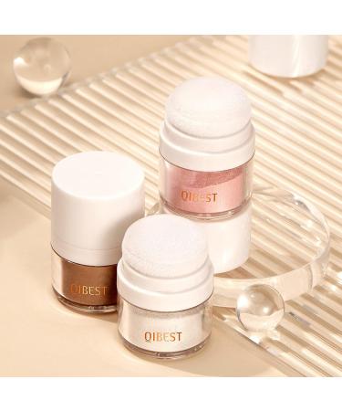 3Pcs Holographic Body Glitter Highlight Powder - Festival Cosmetic Sparkle for Body, Face, Hair - Vegan & Cruelty Free - Buy Online on GoSupps.com