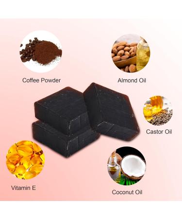 Cappuccino Handmade Natural Bar Soap Set for Men & Women | Moisturizing Body & Face Soap - 7.9 Oz (3 Bars) - Best Eco-Friendly Skincare - Buy Online on GoSupps.com