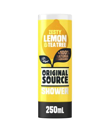 Original Source Lemon and Tea Tree Shower Gel 250ml 8.45 Fl Oz (Pack fo 1)
