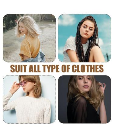 Buy 2 Pairs Silicone Anti-Slip Shoulder Pads - Invisible Non-Skidding Reusable Enhancers for Women's Clothing (Skin Color) - International Shipping Available - Buy Online on GoSupps.com