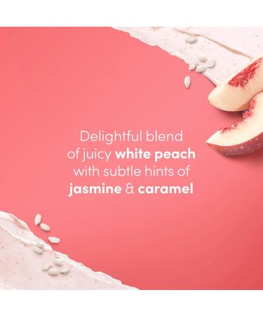 Dove White Peach & Crushed Rice Body Scrub Exfoliates and Deeply Nourishes for Smooth Radiant Skin 15 oz White Peaches & Crushed Rice 15 Ounce (Pack of 1) - Buy Online on GoSupps.com