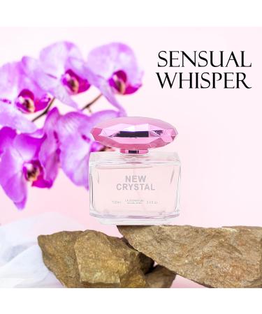 New Crystal Women Perfume Bold & Sophisticated Scent Eau De Parfum With Citrus Spice And Woody Notes Long Lasting Natural Spray Fragrance 3.4 Fl Oz New Crystal 3.4 Fl Oz (Pack of 2) - Buy Online on GoSupps.com