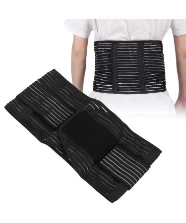 ZJchao Breathable Waist Lumbar Back Brace - Pain Relief & Comfortable Support Belt for Students & Office Workers (Size M - Buy Online on GoSupps.com