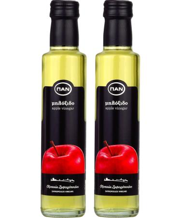  PAN Premium Apple Vinegar from Greece Untreated Apple Vinegar Gluten Free 2 x 250 ml - Buy Online on GoSupps.com