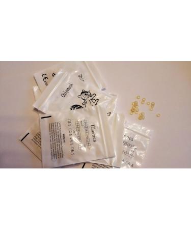 Pack of Dental Orthodontic Latex Elastics - 4.5oz 1/8 Inch | Premium Quality for Effective Teeth Alignment - Buy Online on GoSupps.com